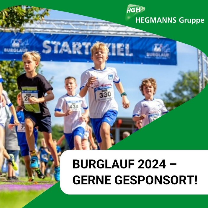 Die HEGMANNS Gruppe hat sehr gerne dazu beigetragen, den Gemener Burglauf 2024 zu einem unvergesslichen Event gemacht...