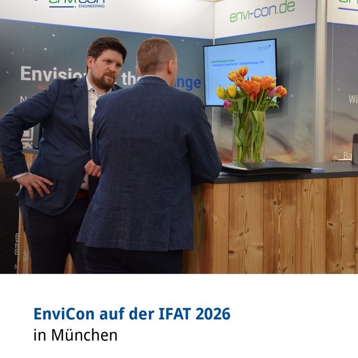 Envi Con Engineering GmbH @ IFAT München 2026 🌿
Vier unvergessliche Tage auf der IFAT in München liegen hinter uns –... Envi Con Engineering GmbH @ IFAT München 2026 🌿
Vier unvergessliche Tage auf der IFAT in München liegen hinter uns –...