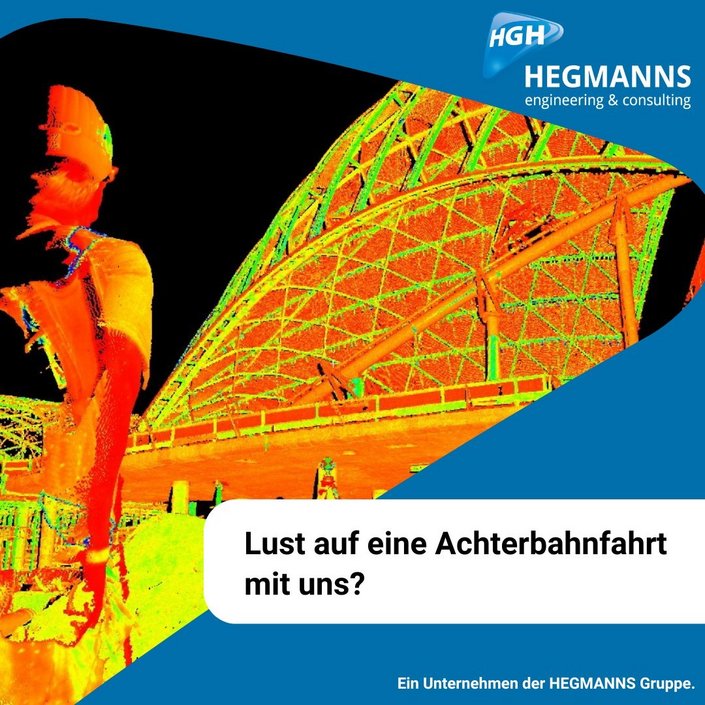 Mit der H&G HEGMANNS Ingenieurgesellschaft mbH geht's rund und das im wahrsten Sinne des Wortes 🎢
Wir können auch...