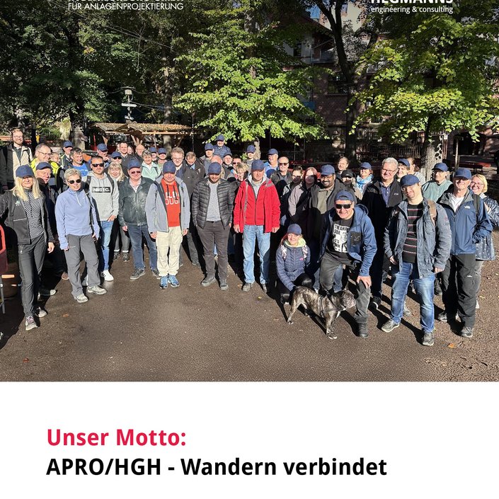 Bei strahlendem Herbstwetter machten sich rund 65 Kolleginnen und Kollegen von HGH und APRO auf den Weg zu einem... Bei strahlendem Herbstwetter machten sich rund 65 Kolleginnen und Kollegen von HGH und APRO auf den Weg zu einem...